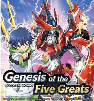 Bushiroad Jogo de Tabuleiro VGE OverDress Genesis of the Five Greats Booster (Idade Mínima: 6 Anos - Dificuldade: Intermédio)