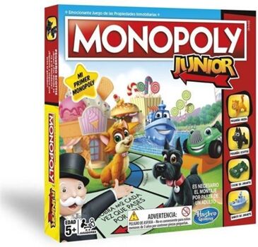 Hasbro Jogo de Tabuleiro Monopoly: Junior