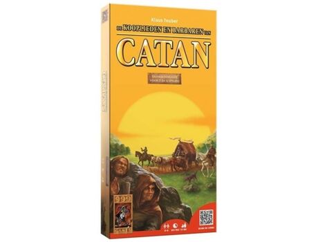 999 Games Expansão Jogo de Tabuleiro De Kolonisten van Catan: Kooplieden & Barbaren (5 e 6 Jogadores - Idade Mínima: 12 - Holandês)
