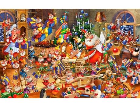 Piatnik Puzzles Christmas Chaos (1000 peças)