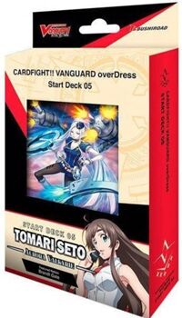 Bushiroad Jogo de Cartas VGE OverDress Starter Deck Tomari Seto: Aurora Valkyrie (10 anos)