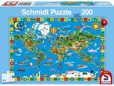 Schmidt Spiele Puzzle 56118 (200 Peças)
