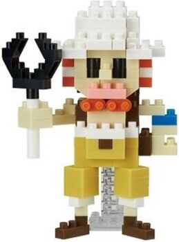 Nanoblock Construção Usopp (Idade Mínima: 12 - 150 Peças)