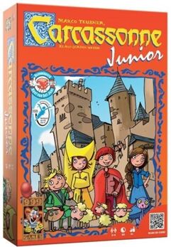 999 Games Jogo de Tabuleiro Carcassonne: Junior (Idade Mínima: 4)