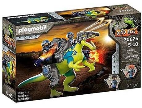 Playmobil : Spinosaurus Double Power - 700437 (Idade Mínima: 5 - 46 peças)