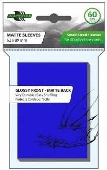 Blackfire Sleeves para Cartas Small 60 Und Matte Azul