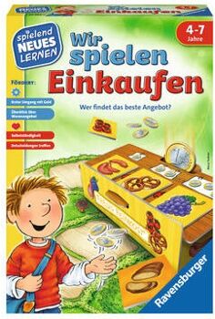 Ravensburger Jogo Educativo Wir spielen Einkaufen (Idade Mínima: 4)