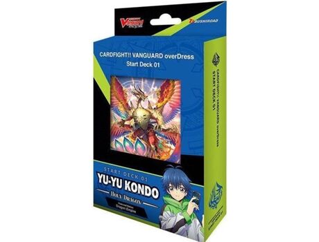 Bushiroad Jogo de Cartas VGE OverDress Starter Deck Yu-yu Kondo: Holy Dragon (Idade Mínima: 10 Anos - Dificuldade: Intermédio)