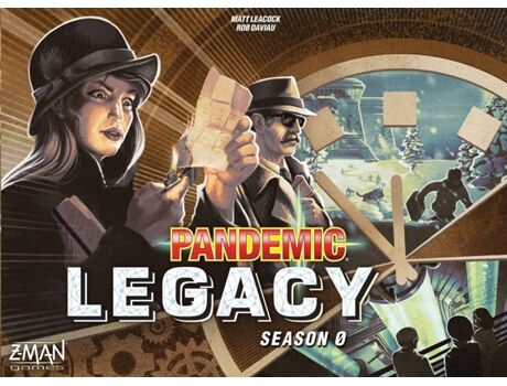 Z-Man Games Jogo de Tabuleiro Pandemic Legacy: Season Zero (Idade Mínima: 14 Anos - Dificuldade: Intermédio)