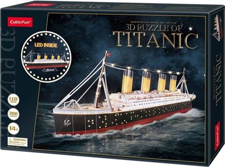 World Brands Puzzle 3D Titanic (14 anos - 226 peças)