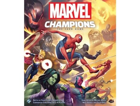 Bandai Jogo de Cartas Marvel Champions (Inglês - Idade Mínima: 14)
