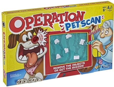 Hasbro Jogo de Tabuleiro Operação Canina (Idade Mínima: 8+)