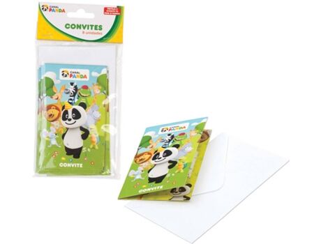 Panda Convites S2 (Idade Mínima: 6 - 8 Peças)