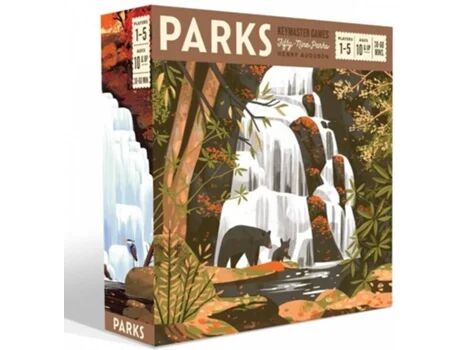 Keymaster Games Jogo de Tabuleiro Parks Board Game (Inglês - Idade Mínima: 8)