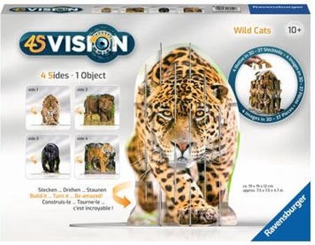 Ravensburger Puzzle 3D 4S Vision Wild Cats