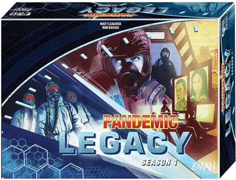 Divercentro Jogo de Tabuleiro Pandemic Legacy Season 1 - Blue (Idade Mínima: 13 - Nível Dificuldade: Intermédio)