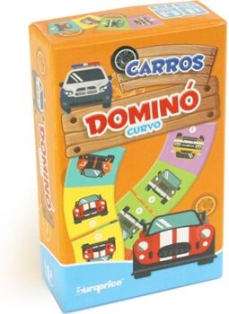 Europrice Jogo de Dominó Curvo de Carros (Idade Mínima: 3 anos - Português)