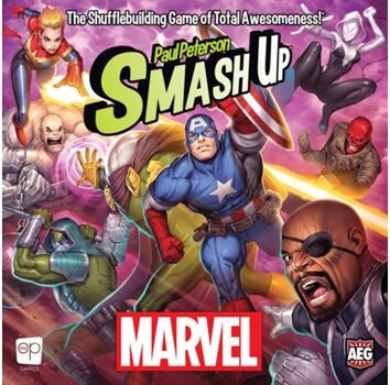 Divercentro Jogo de Tabuleiro Smash Up Marvel