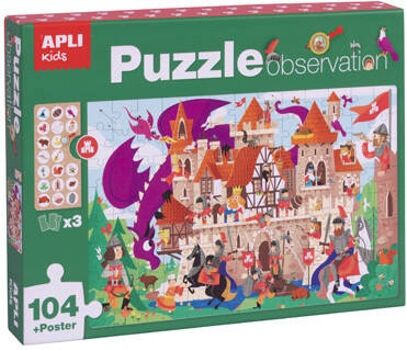 Apli Puzzle Castelo (104 peças)