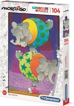 Clementoni Puzzle Mordillo Criança (104 peças)