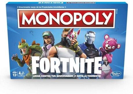 Hasbro Jogo de Tabuleiro Monopoly: Fortnite (Idade Mínima: 13)