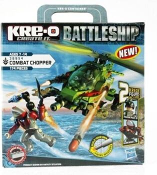 Kre-O Conjuntos de construção Combat Chopper (38954) (Idade Minima: 3)