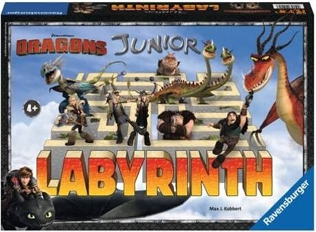 Ravensburger Jogo de Tabuleiro Dragons Junior Labyrinth (Idade Mínima: 4)