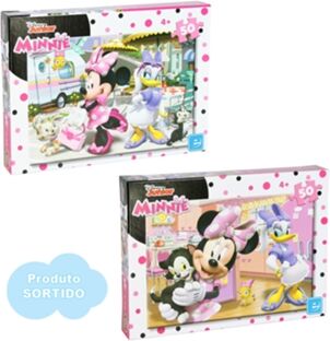 Europrice Puzzle Aleatório Minnie Mouse e Amigos II (Idade Mínima: 3 - 50 Peças)