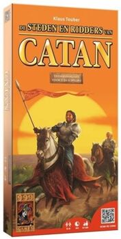 999 Games Expansão Jogo de Tabuleiro De Kolonisten van Catan: Steden & Ridders (Idade Mínima: 10 - Holandês)