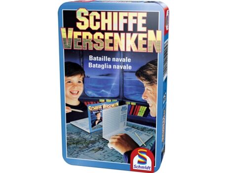 Schmidt Spiele Jogo de Tabuleiro Schiffe versenken (Idade Mínima: 8)