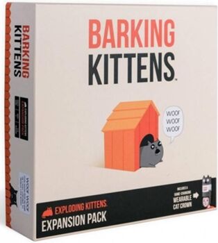 Self Published Jogo de Cartas Barking Kittens Exp 3 Exploding Kittens (20 x 20 x 6 cm - (Inglês - Idade Mínima: 7)