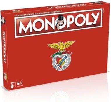 Hasbro Jogo de Tabuleiro HASBRO Monopoly SLBenfica (Português - Idade Mínima: 9)