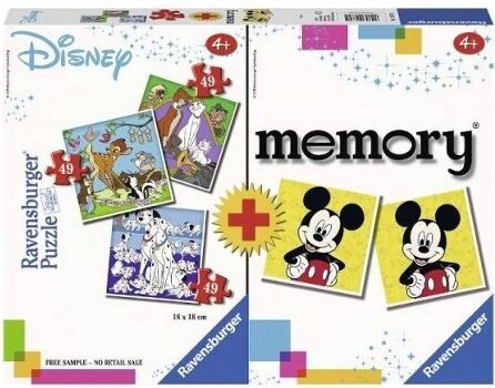 Ravensburger Iberica (M) Puzzle RAVENSBURGER IBERICA Memory Mickey (Idade Mínima: 4 Anos - 49 Peças)