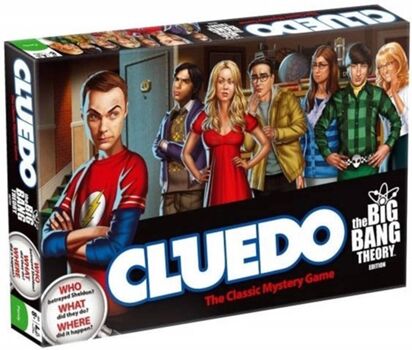 Divercentro Jogo de Tabuleiro Cluedo: Edição The Big Bang Theory (Idade Mínima: 10 - Nível Dificuldade: Baixo - Inglês)