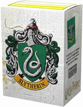 Arcane Tinmen Conjunto de 100 capas para cartas Dragon Shield ART Wizarding World - Slytherin (8 anos)