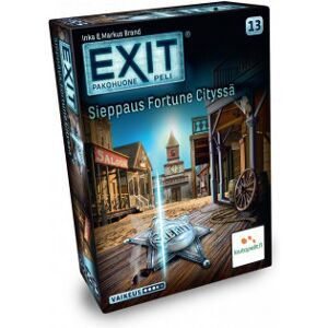 Lautapelit.fi Exit Kidnappningen I Fortune City -Escape Room-Spel