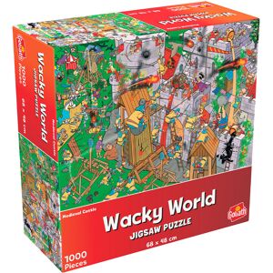 TOYROCK Wacky World Medeltida Slott Pussel 1000 Bitar