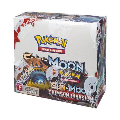 Pokémon 36-pack Pokémon Sun & Moon Crimson Invasion Booster Display samlarkort
