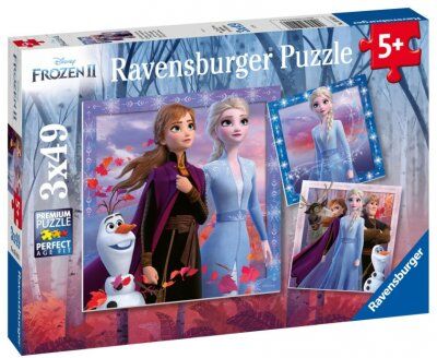 Disney Frost 2 Ravensburger pussel 3x49