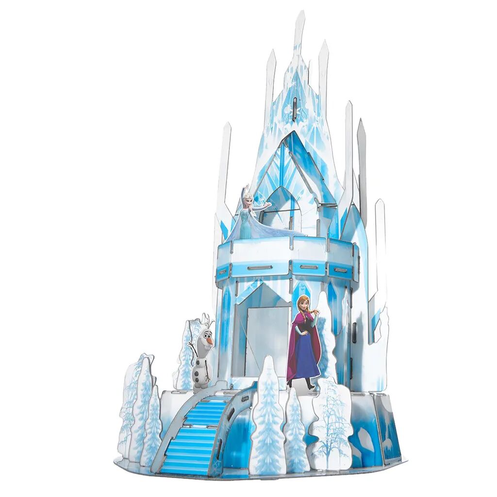 Frozen 2 3D-pussel Ice Palace 47 bitar genomskinlig blå