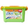 BIC Kids Stifte Set: 60 auswaschbare Filzstifte & 60 Buntstifte, zum Malen in praktischer Malkiste, My colouring basket, 1 stück (120 erPack)