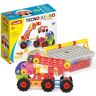 Quercetti Tecno Jumbo Toolbox Konstruktionsspielzeug, Fahrzeugspiel