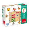 Goula Jumbo Spiele D50263 Domino Farben und Zahlen Puzzle