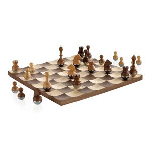 Umbra Wobble Chess Set 11.0 H x 38.0 W x 38.0 D cm