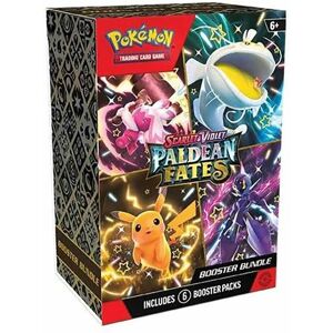 Pokemon Scarlet & Violet 4.5 Paldean Fates Tech Sticker Box - Fidough/greavard/maschiff