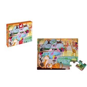 Janod Tactile Puzzle puzzle ZOO 2 y+ 20 pc