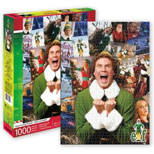 AQUARIUS Elf Collage Puzzle 1000 Piece Jigsaw Puzzle - Glare Free - Precision Fi