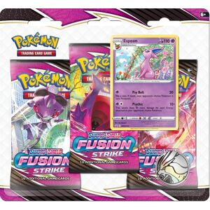 Pokemon Swsh Fusion Strike 3 Pack Blister Espeon