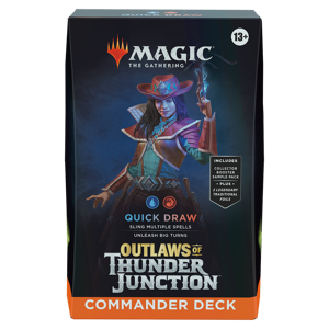 Magic: The Gathering Outlaws Of Thunder Junction Commander Deck -  Quick Draw