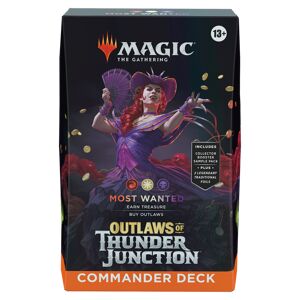Magic: The Gathering Outlaws Of Thunder Junction Commander Deck - Most Wanted
